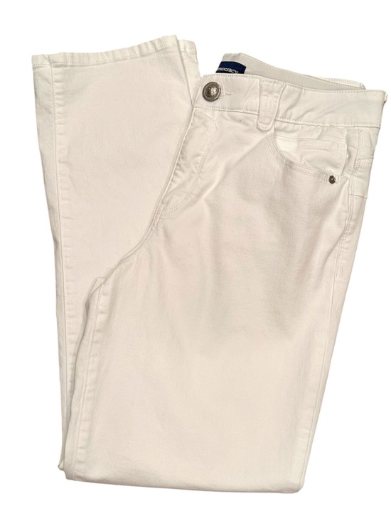 Democracy Denim - Democracy Ab Technology Straight Leg Jeans White Neutral Versatile Sz 12